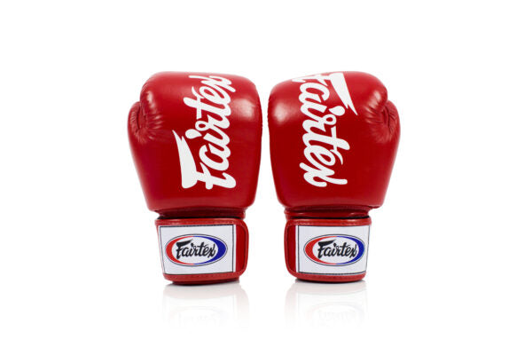 Fairtex BGV19 - "DELUXE Tight Fit" MUAY THAI / BOXING GLOVES (Colours) Premium Leather