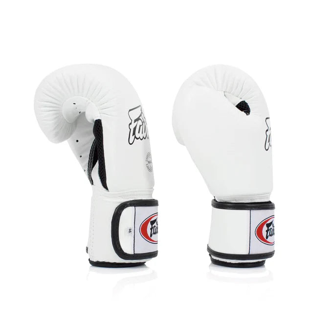 Fairtex BGV1R - Universal BREATHABLE - MUAY THAI / BOXING GLOVES (Colours) Premium Leather