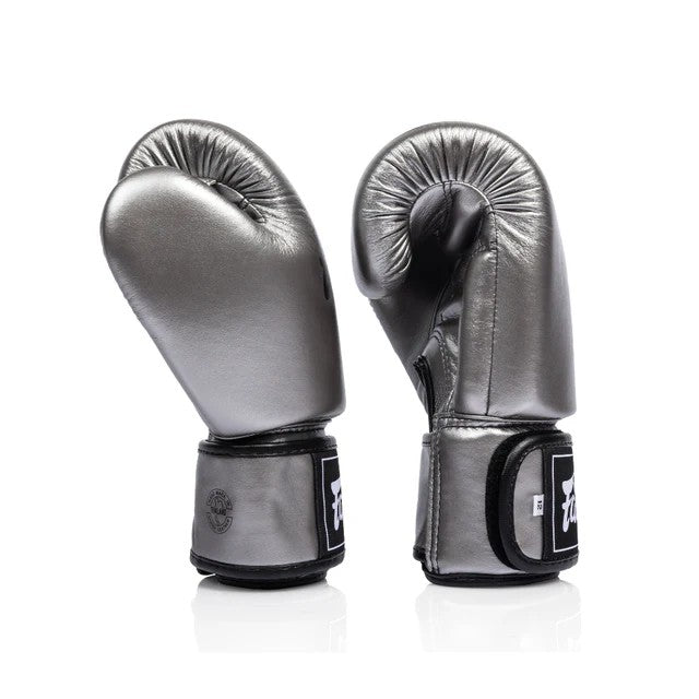 Fairtex BGV1C PLUS - "GUN METALLIC" MUAY THAI / BOXING GLOVES