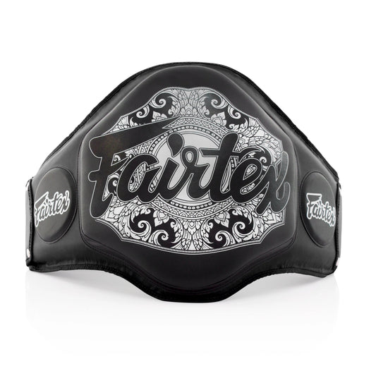 Fairtex BELLY PAD (Trainers Protective Shield) Black - BPV3