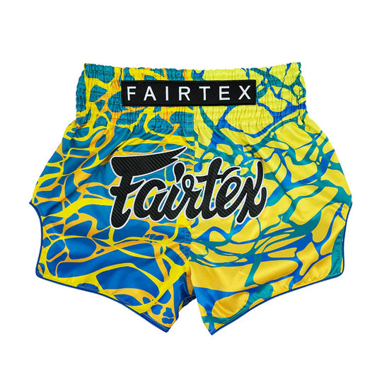 Fairtex MUAY THAI / BOXING SHORTS MAGMA 'Green' - BS19127