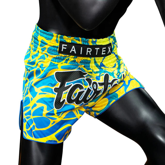 Fairtex MUAY THAI / BOXING SHORTS MAGMA 'Green' - BS19127