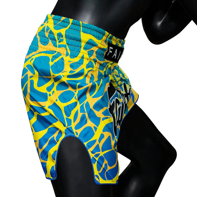 Fairtex MUAY THAI / BOXING SHORTS MAGMA 'Green' - BS19127