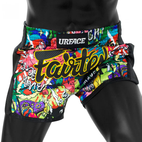 Fairtex MUAY THAI / BOXING SHORTS "URFACE" (unisex)