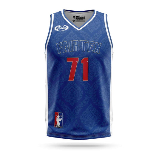 Fairtex JERSEY MUAYTHAI NBA (Blue) - JS19BL