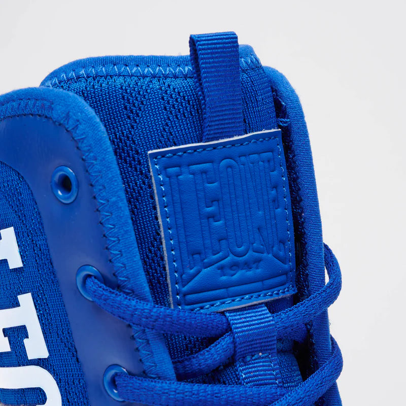 LEONE - PROFESSIONAL BOXING BOOTS (Blue) - CL102