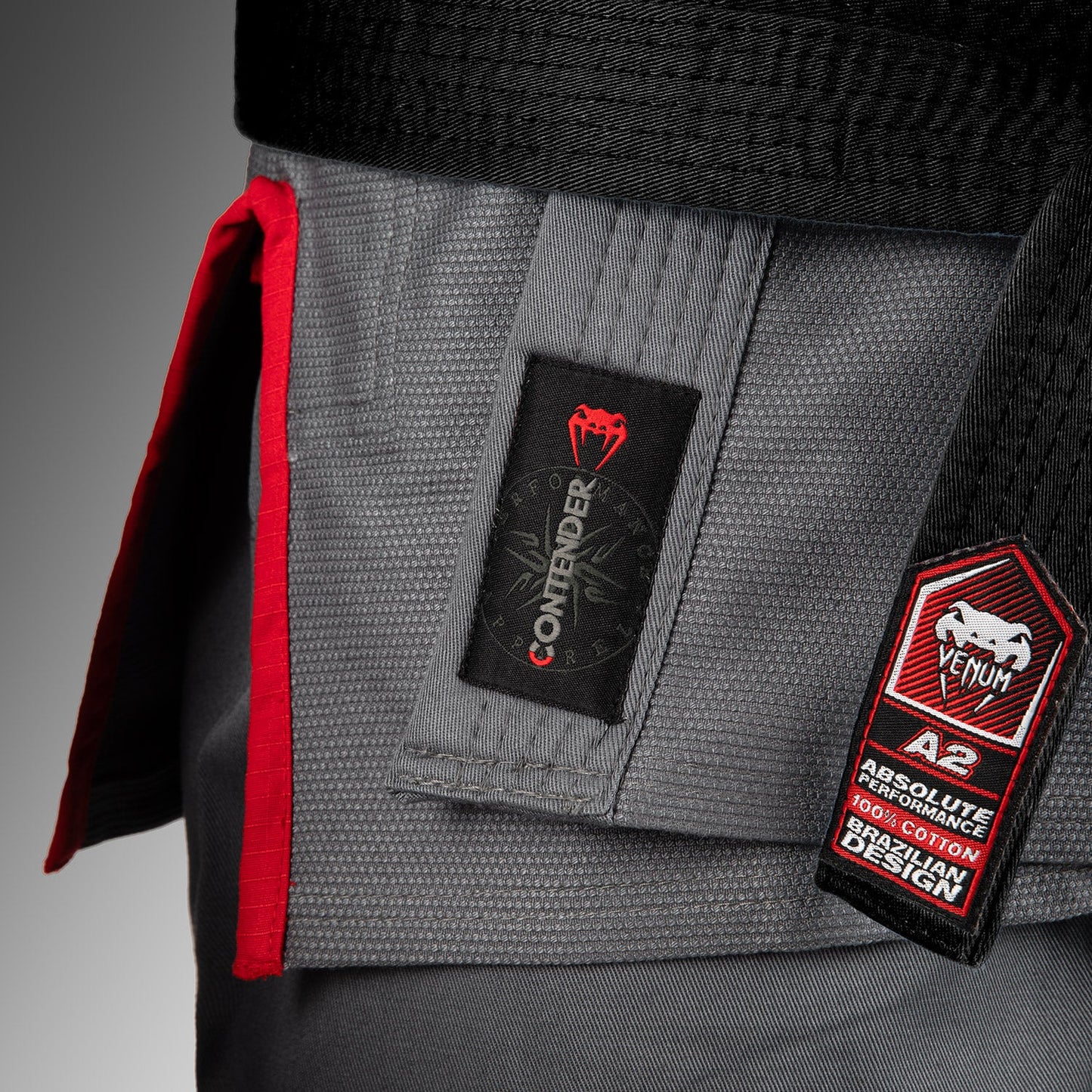 VENUM Contender 3.0 Brazilian Jiu Jitsu Gi 380g (Grey)
