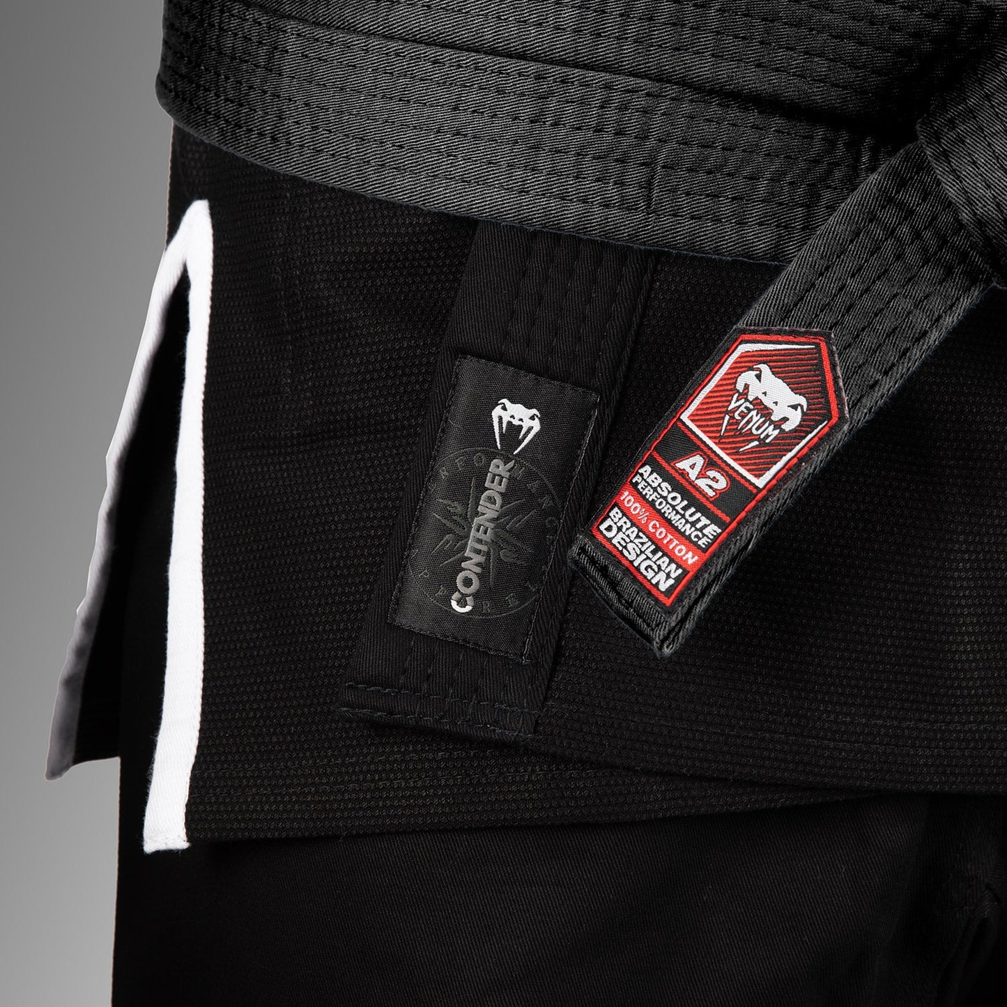 VENUM Contender 3.0 Brazilian Jiu Jitsu Gi 380g (Black)
