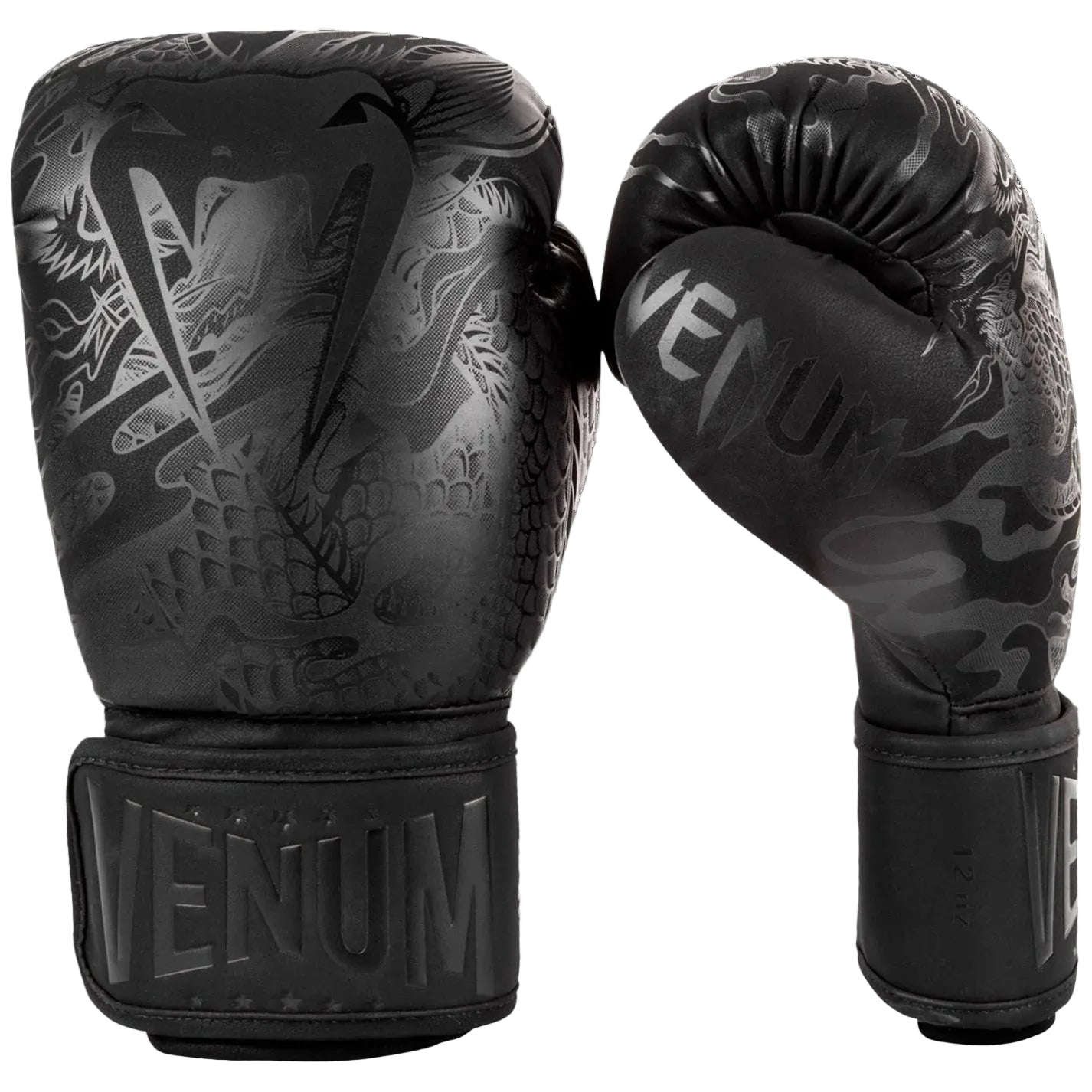 Venum - Dragons Flight Boxing Gloves (Black)