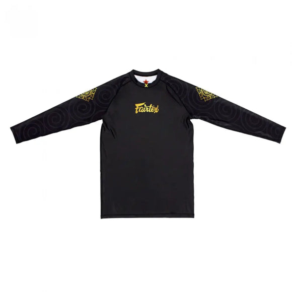 Fairtex PRO LONG SLEEVES RASHGUARD (Ninlapat) - RG6