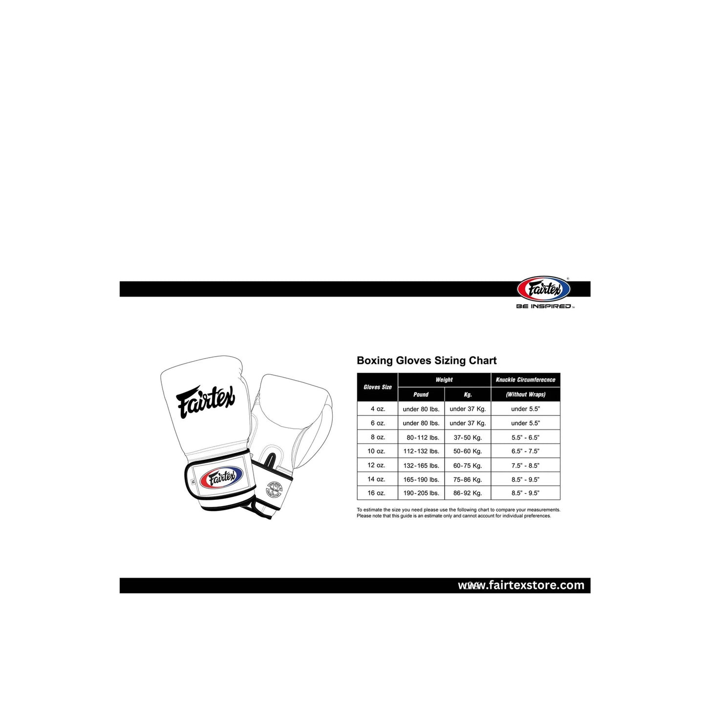 Fairtex BGV14PTbw-MUAY THAI / BOXING GLOVES (PAINTER Black / White)