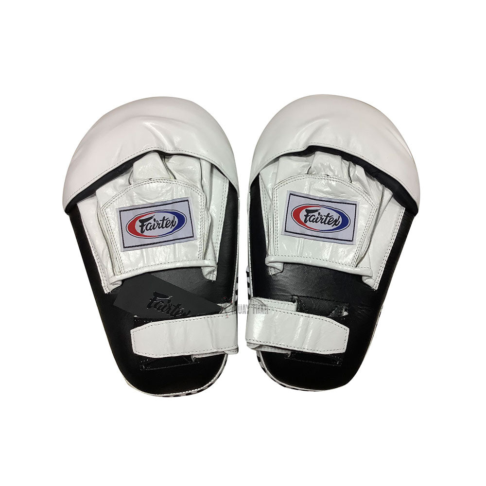 Fairtex "Pro Angular" FOCUS MITTS (Black/White) - FMV8
