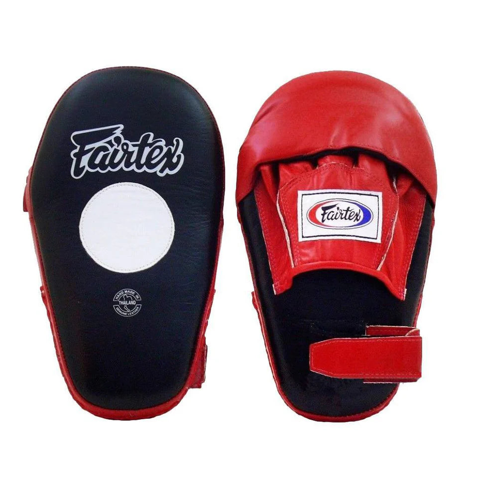 Fairtex "Pro Angular" FOCUS MITTS (Red/Black) - FMV8