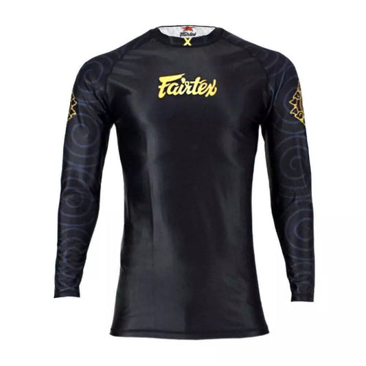 Fairtex PRO LONG SLEEVES RASHGUARD (Ninlapat) - RG6