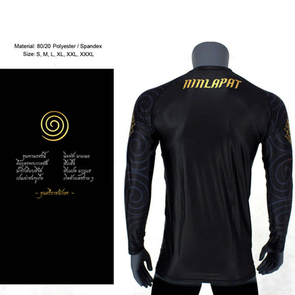 Fairtex PRO LONG SLEEVES RASHGUARD (Ninlapat) - RG6