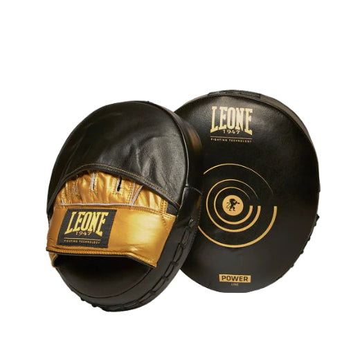 LEONE FOCUS PUNCH MITTS "Power Line" LEATHER - GM411