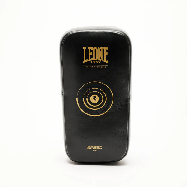 LEONE CURVED KICK PADS "Power Line" LEATHER - GM420