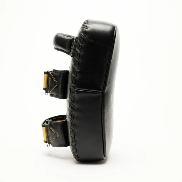 LEONE CURVED KICK PADS "Power Line" LEATHER - GM420