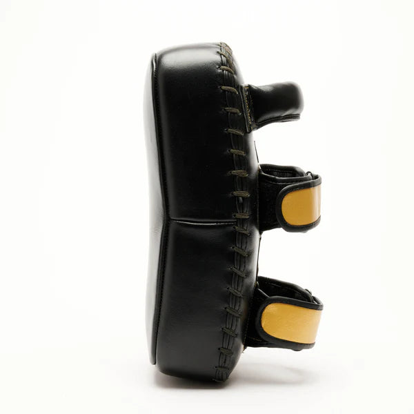 LEONE CURVED KICK PADS "Power Line" LEATHER - GM420