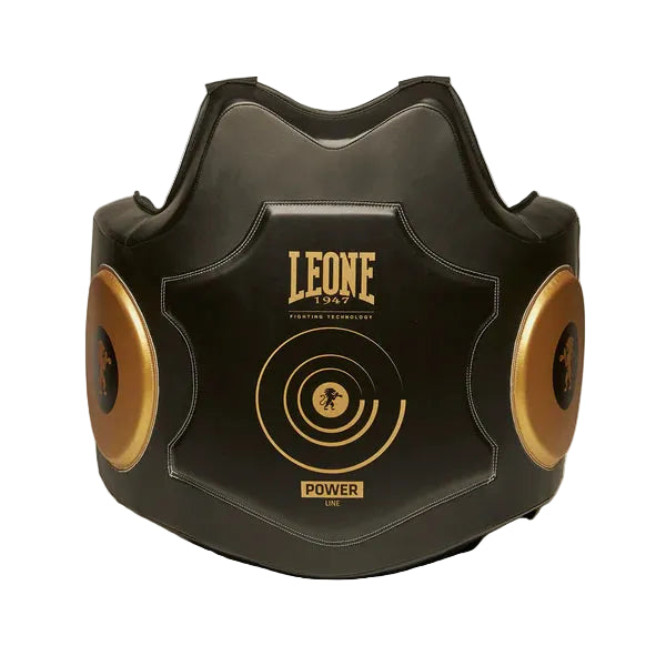 LEONE VEST POWER LINE BUST PROTECTION (LEATHER) - GM441
