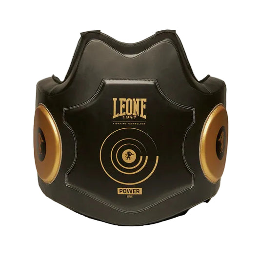 LEONE VEST POWER LINE BUST PROTECTION (LEATHER) - GM441