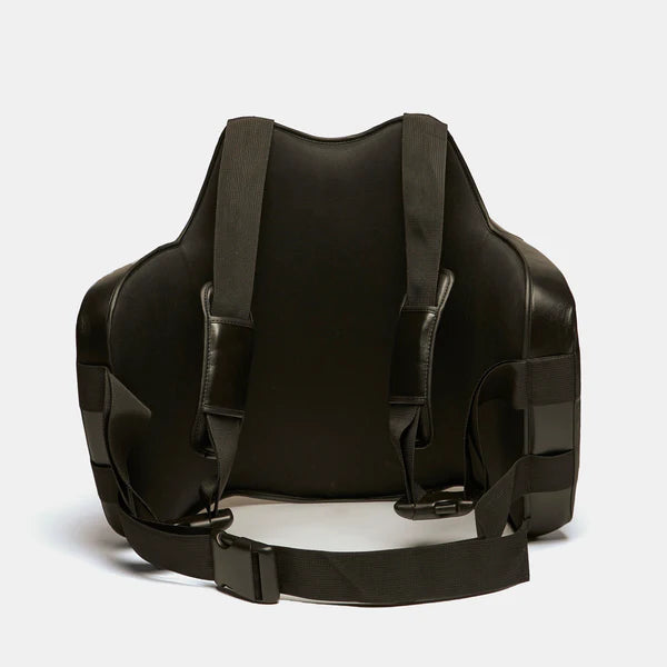 LEONE VEST POWER LINE BUST PROTECTION (LEATHER) - GM441