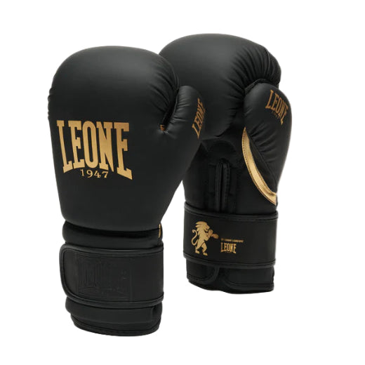 LEONE Gloves - Muay Thai / Boxing Gloves "IDOL" (Black) - GN059D