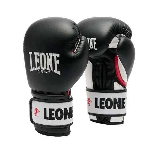 LEONE Gloves - "STRIPE '47 BOXING GLOVES" (Black) - GN209