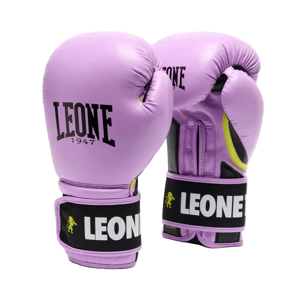 LEONE Gloves - Muay Thai / Kick Boxing Gloves "STRIPE '47 BOXING GLOVES" Violet  - GN209