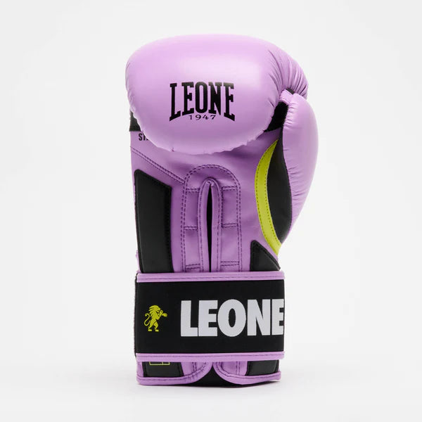 LEONE Gloves - Muay Thai / Kick Boxing Gloves "STRIPE '47 BOXING GLOVES" Violet  - GN209
