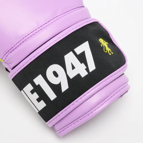 LEONE Gloves - Muay Thai / Kick Boxing Gloves "STRIPE '47 BOXING GLOVES" Violet  - GN209