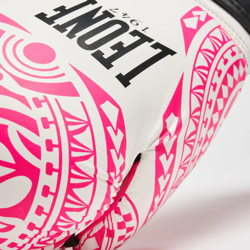LEONE Gloves - Boxing Gloves "HAKA" (Pink) - GN329