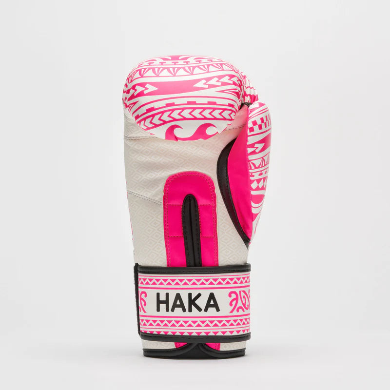 LEONE Gloves - Boxing Gloves "HAKA" (Pink) - GN329