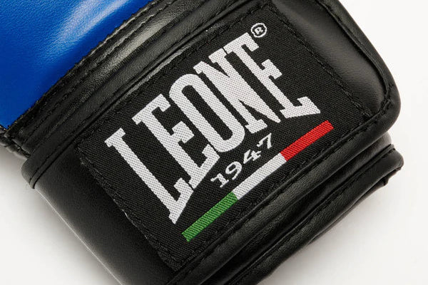 LEONE Gloves - JUNIOR Muay Thai / Boxing Gloves "Thunder" (Blue) - GN383J