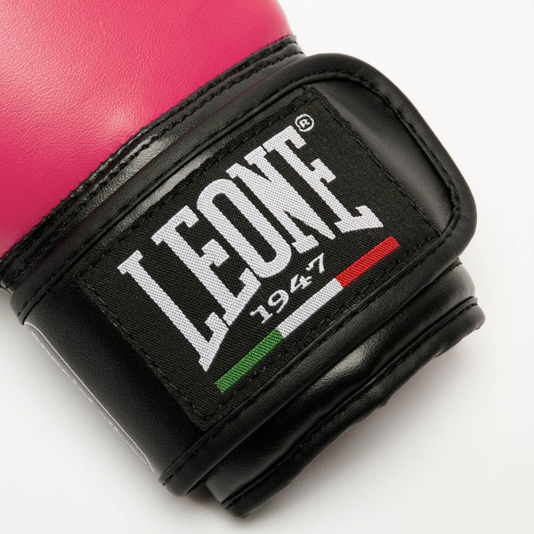 LEONE Gloves - JUNIOR Muay Thai / Boxing Gloves "Thunder" (Pink) - GN383J