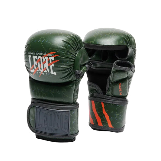 LEONE MMA Gloves - PRIMAL INSTINCT (Green) - GP116
