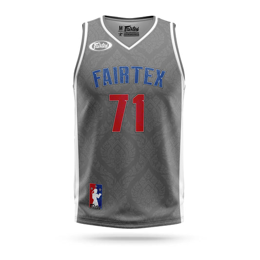 Fairtex JERSEY MUAYTHAI NBA (Grey) - JS19GY