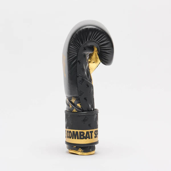 LEONE Gloves - Boxing Gloves "DNA" (Black-Gold) - GN220