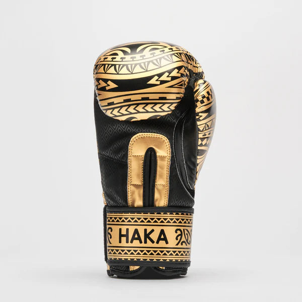 LEONE Gloves - Boxing Gloves "HAKA" (Gold) - GN329