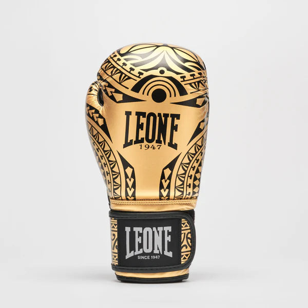 LEONE Gloves - Boxing Gloves "HAKA" (Gold) - GN329