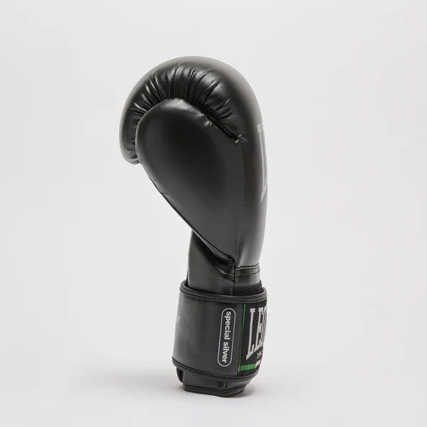 LEONE Gloves - Muay Thai / Boxing Gloves "Thunder" (Black) - GN383