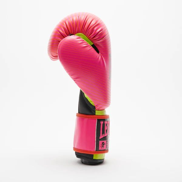 LEONE Gloves - Boxing Gloves "Waves" (Pink-Fuxia) - GN313