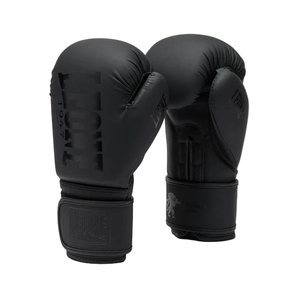LEONE Gloves - Muay Thai / Boxing Gloves "Tone X" (Black) - GN058