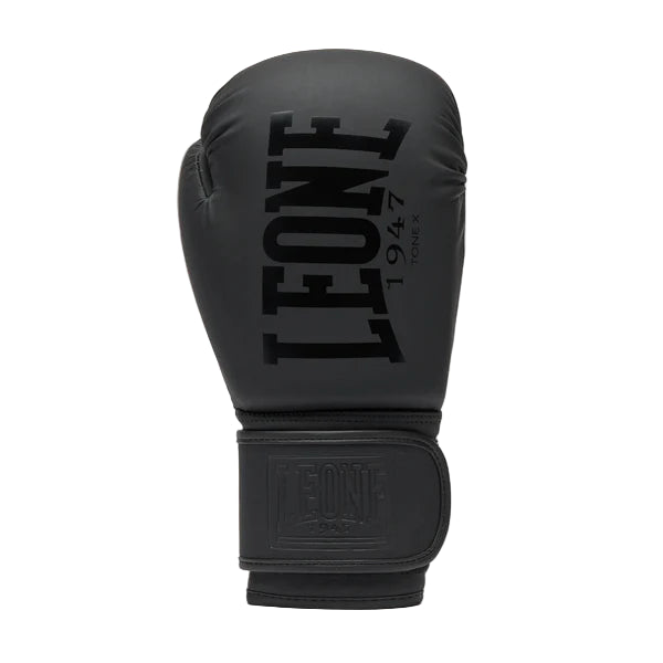 LEONE Gloves - Muay Thai / Boxing Gloves "Tone X" (Black) - GN058