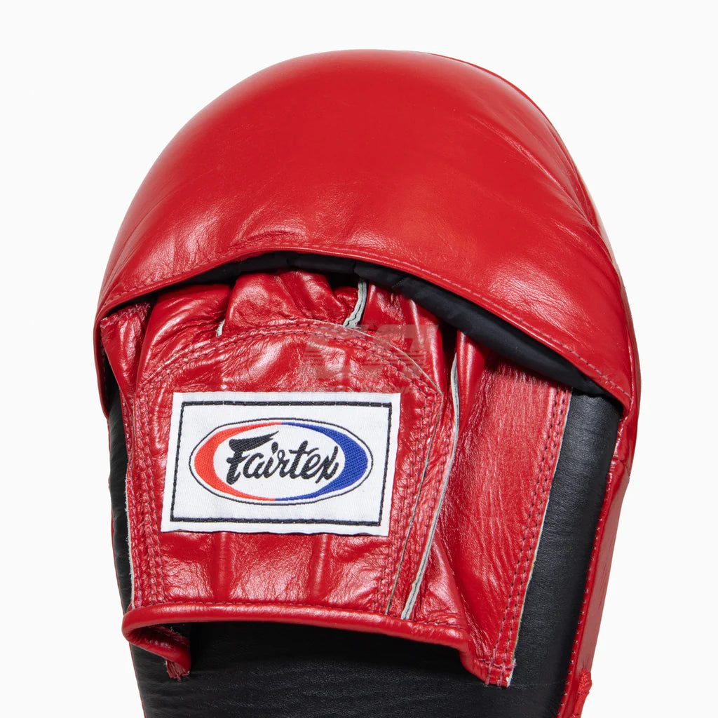 Fairtex "Pro Angular" FOCUS MITTS (Red/Black) - FMV8