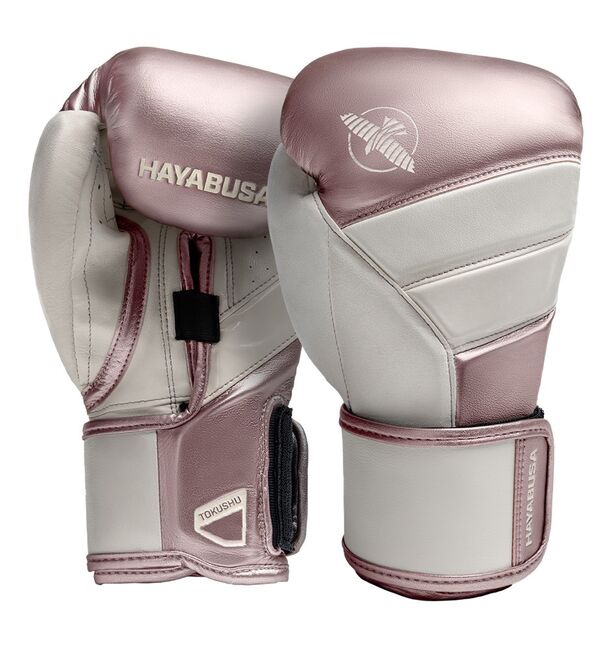 HAYABUSA Gloves - T3 Boxing Gloves - Rose Gold