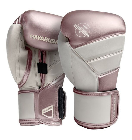 HAYABUSA Gloves - T3 Boxing Gloves - Rose Gold