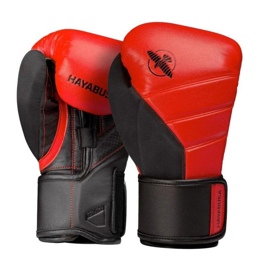 HAYABUSA Gloves - T3 Boxing Gloves - Red/Black