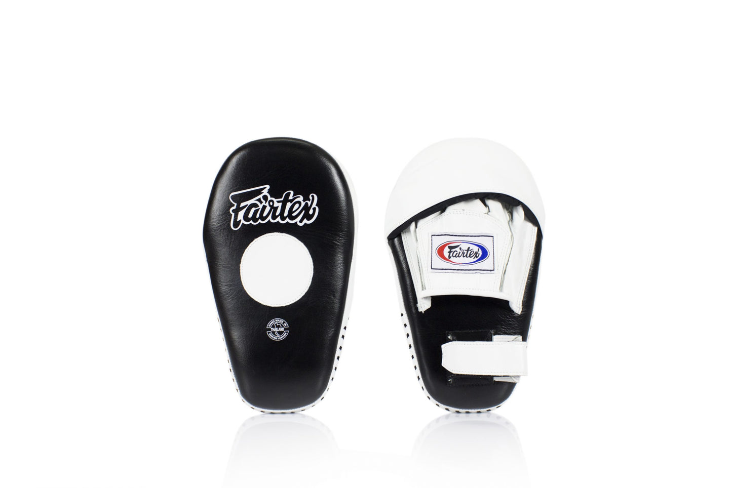 Fairtex "Pro Angular" FOCUS MITTS (Black/White) - FMV8