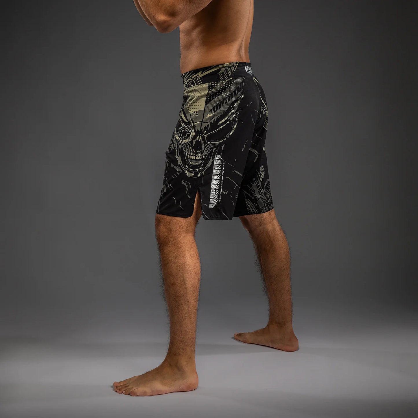 VENUM Invader MMA Shorts (Black/Sand)